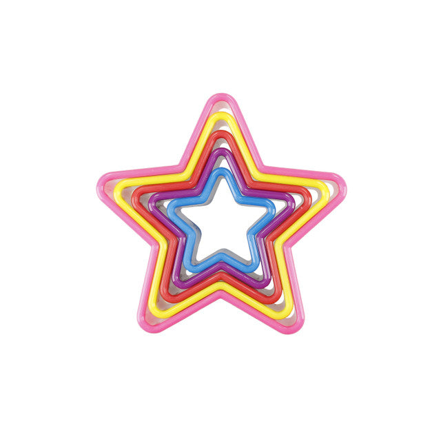 Colourworks Set of 5 Star Shaped Cookie Cutters