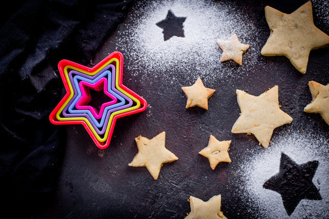 Colourworks Set of 5 Star Shaped Cookie Cutters