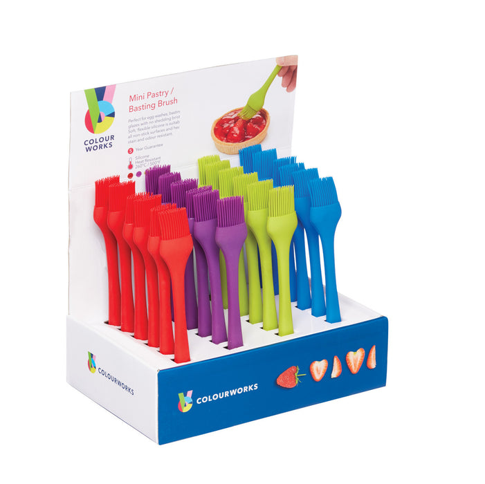 Colourworks Kitchen Silicone Mini Pastry Brush