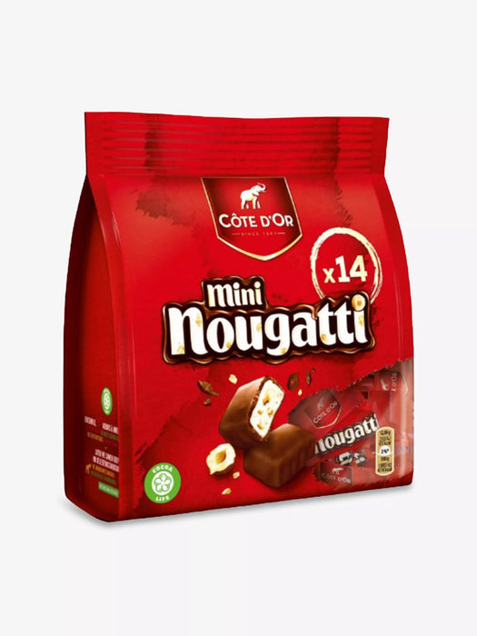 Cote D'or Milk Chocolate Mini Nougatti Pieces 180g SHORTDATED B/B 17/01/26