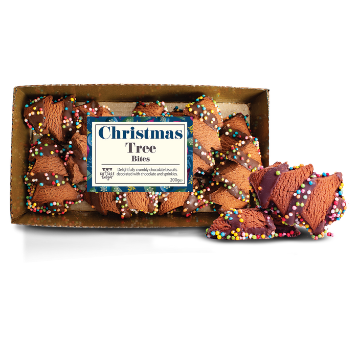 Cottage Delights Christmas Tree Bites 200g