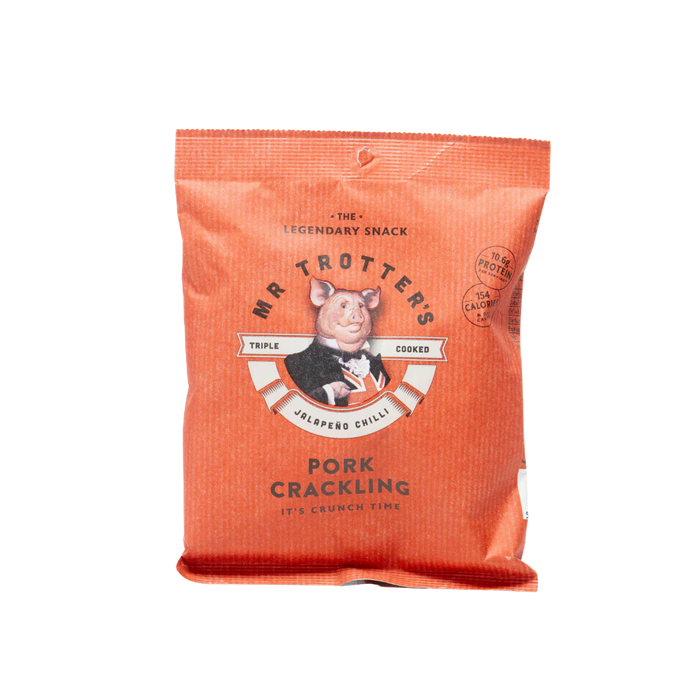 Cottage Delight Mr Trotter's Triple Cooked Pork Crackling Jalapeno
