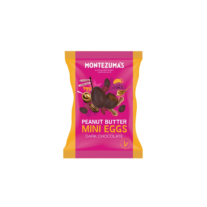 Cottage Delights Montezuma's Dark Chocolate Peanut Butter Mini Eggs