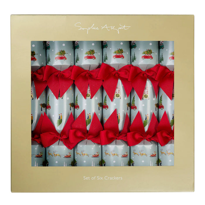 Sophie Allport Home for Christmas Crackers (Set of 6)