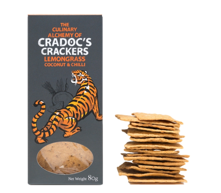 Cradoc's Savoury Biscuits Lemongrass Coconut and Chilli
