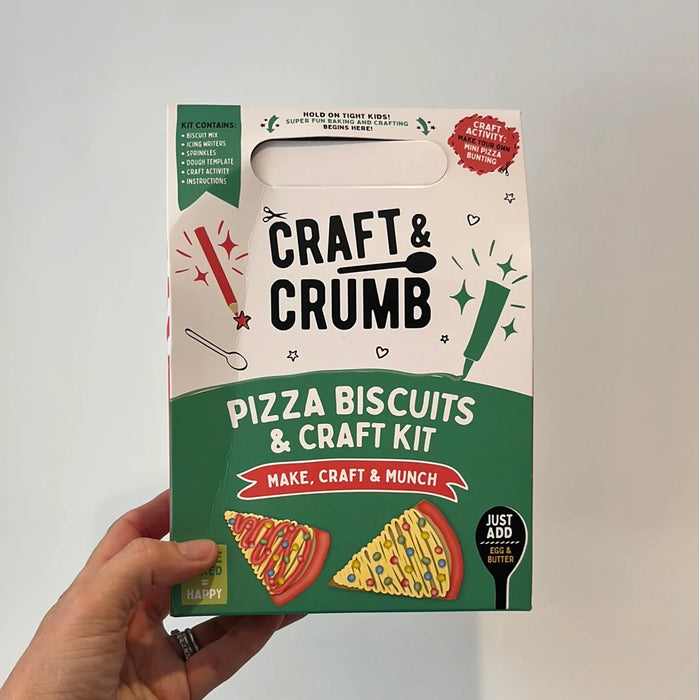 Craft & Crumb Pizza Biscuit Craft And Bake Kit