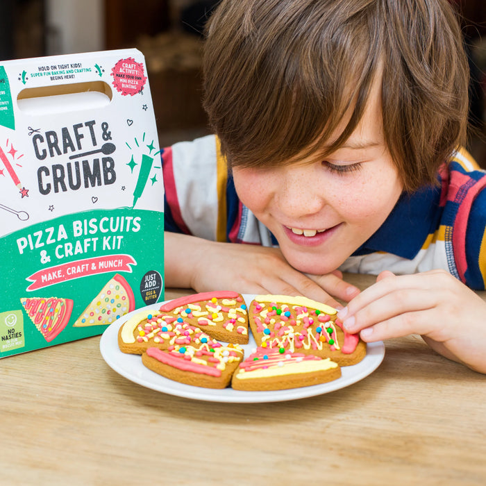 Craft & Crumb Pizza Biscuit Craft And Bake Kit