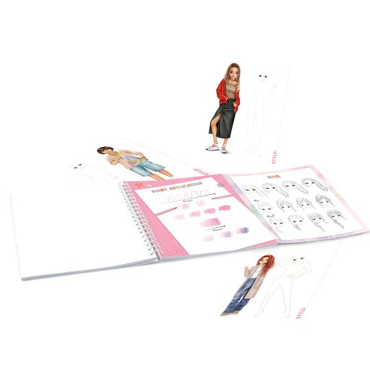 Create Your TOPModel Colouring Book