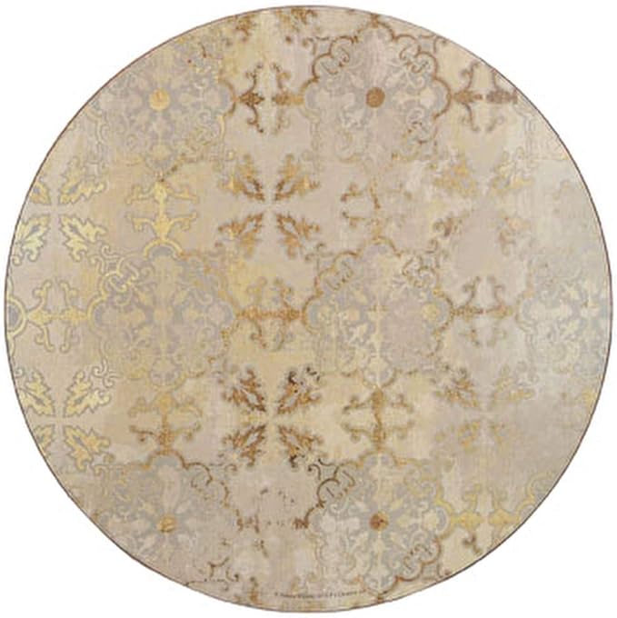 Creative Tops Cork-Backed Placemats With Printed Gold Set Of 4