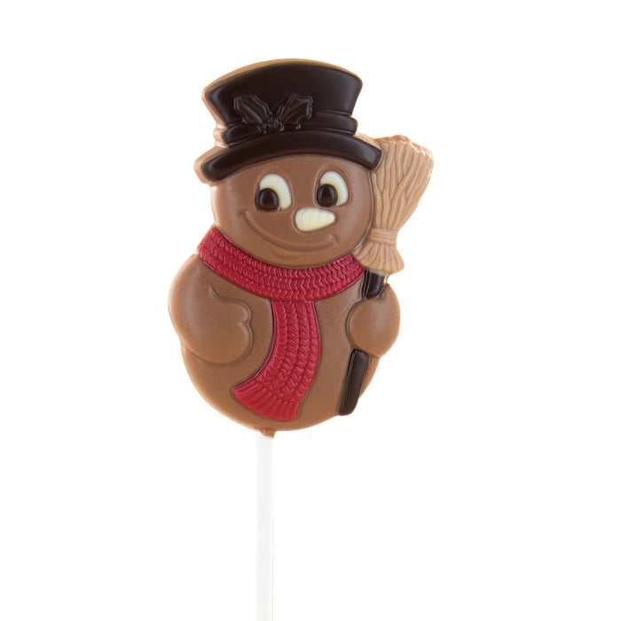 Creme d'Or Snowman Lollipop White/Milk 25g