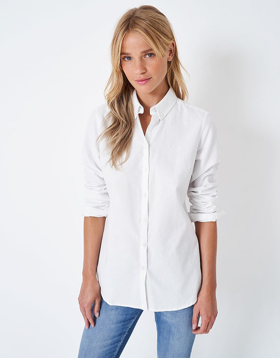 Crew Clothing Women's Bracken Shirt In White