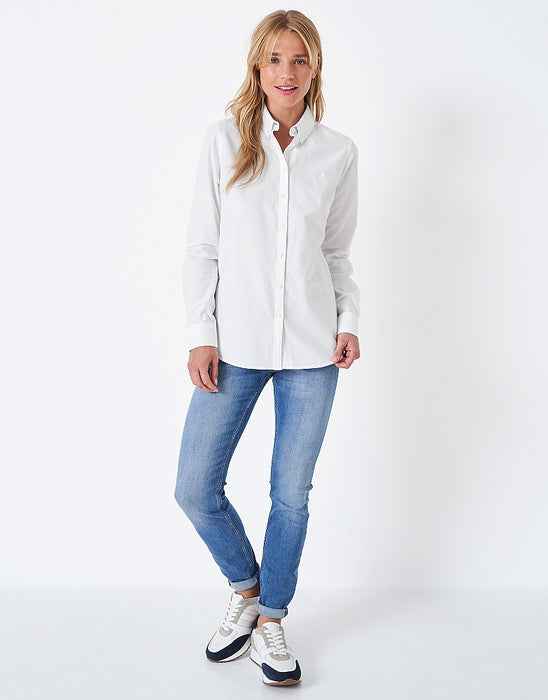 Crew Clothing Women's Bracken Shirt In White