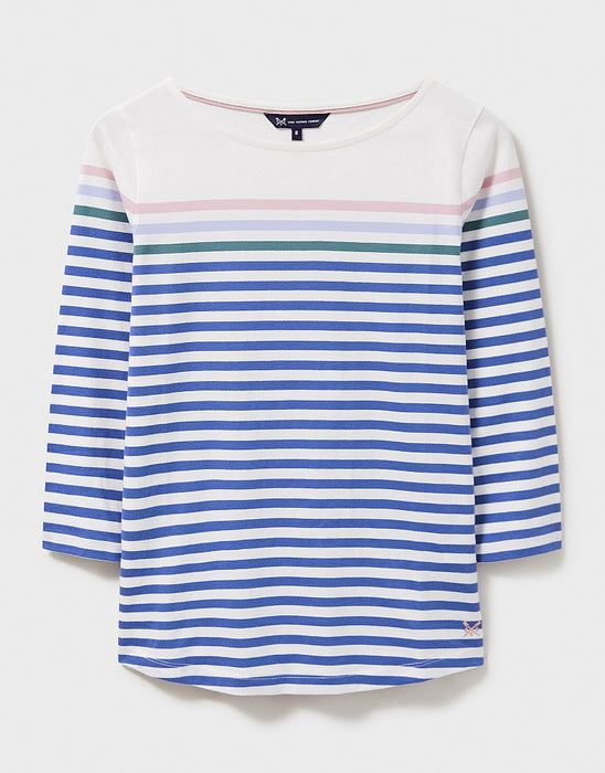 Crew Clothing Women's Essential Breton Stripe Top - Multi