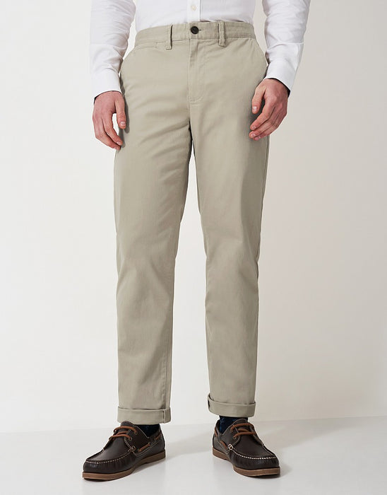 Crew Clothing Men's Straight Chino Heritage Stone