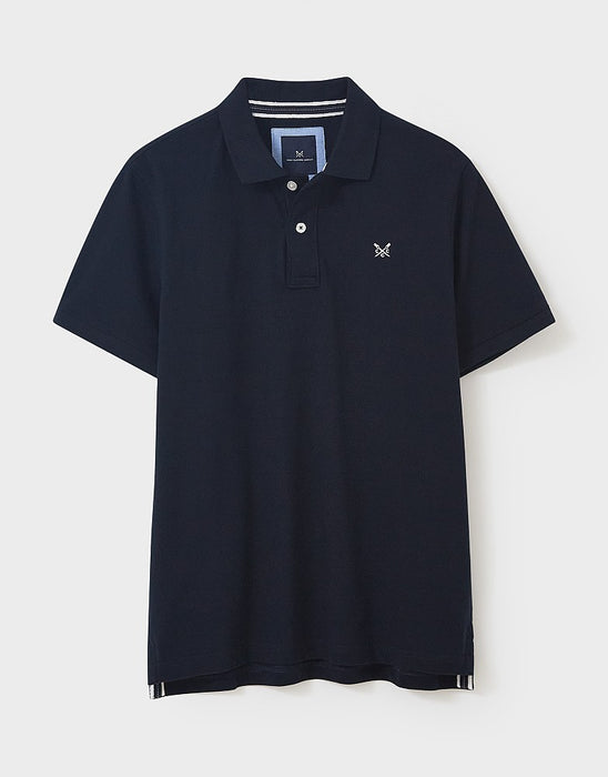 Crew Clothing Men's Classic Pique Polo Shirt In Navy