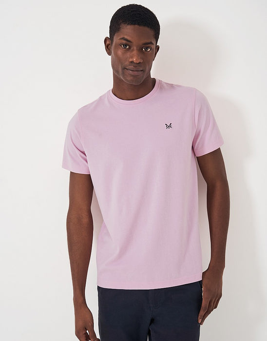 Crew Clothing Men's Crew Classic T-Shirt In Classic Pink