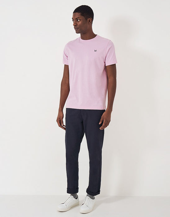 Crew Clothing Men's Crew Classic T-Shirt In Classic Pink