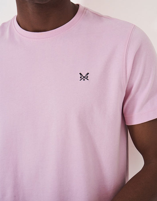 Crew Clothing Men's Crew Classic T-Shirt In Classic Pink