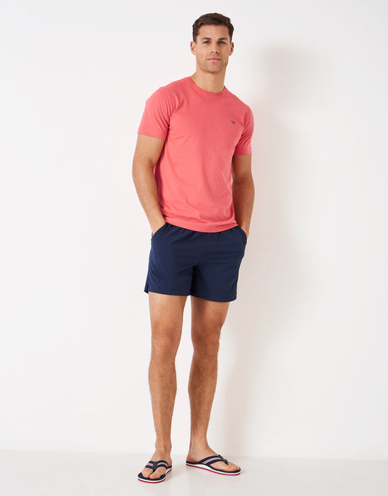 Crew Clothing Classic Tee Optic Spiced Coral
