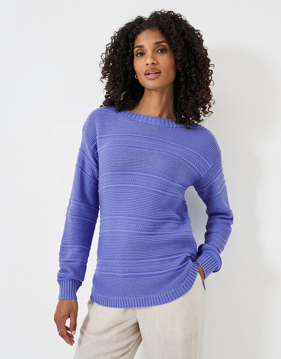 Crew Clothing Women's Tali Jumper In Bonnet Blue