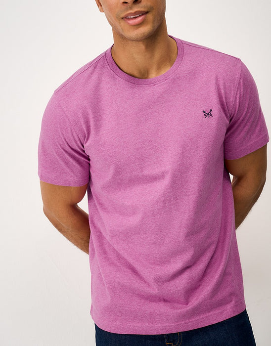 Crew Clothing Men's Crew Classic In Fuchsia Marl