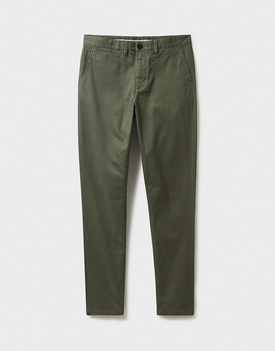 Crew Clothing Men's Slim Chinos In Heritage Olive