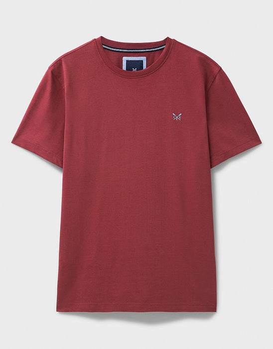 Crew Clothing Men's Crew Classic T-Shirt In Brick Red