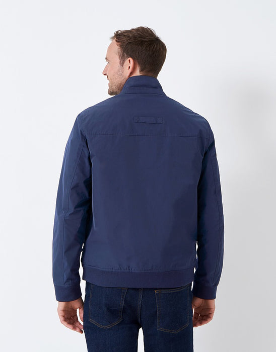 Crew Clothing Men's Harrington Jacket In Dark Navy