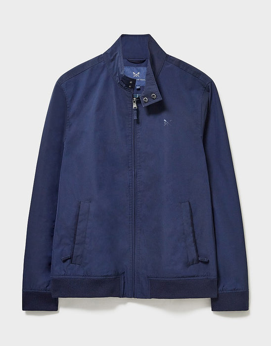 Crew Clothing Men's Harrington Jacket In Dark Navy