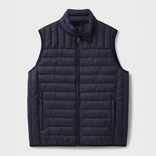 Crew Clothing Men's Lowther Gilet In Heritage Dark Navy