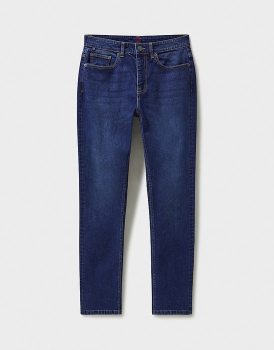 Crew Clothing Men's Spencer Slim Jean In Mid Wash