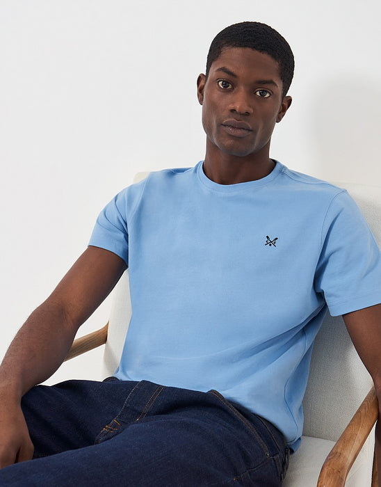 Crew Clothing Men's Crew Classic T-Shirt In Heritage Sky Blue