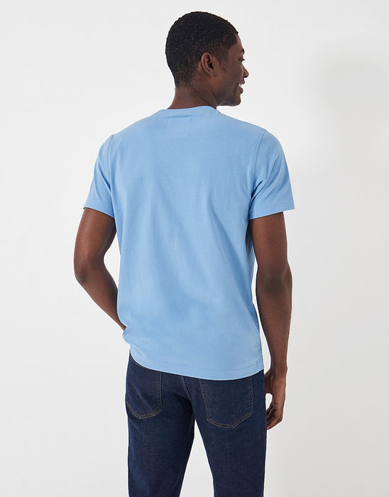 Crew Clothing Men's Crew Classic T-Shirt In Heritage Sky Blue