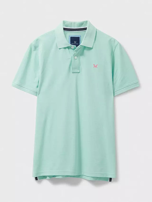 Crew Clothing Men's Classic Pique Polo Shirt - Mist Green