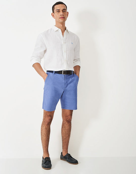 Crew Clothing Men's Bermuda Chino Stretch Shorts - Riviera