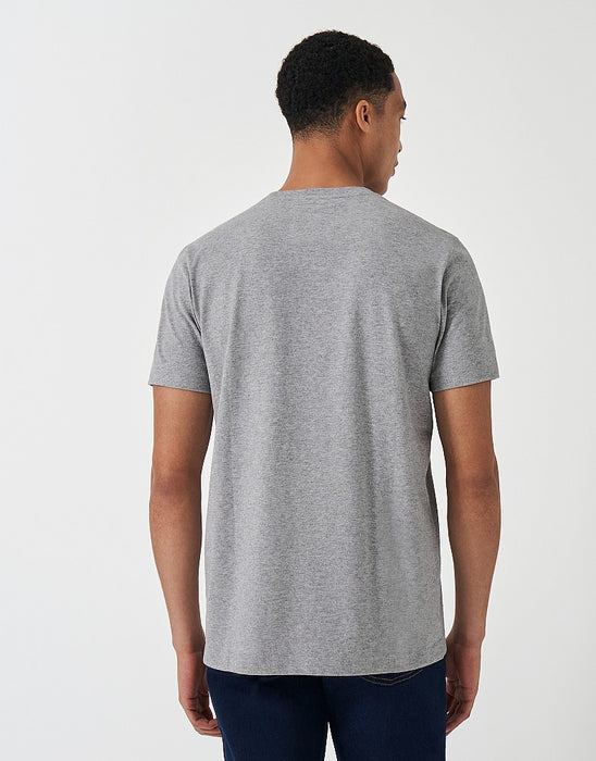 Crew Clothing Men's Crew Classic T-Shirt In Heritage Grey Marl