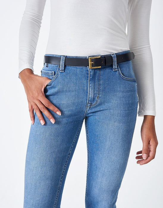 Crew Clothing Women's Classic Leather Belt