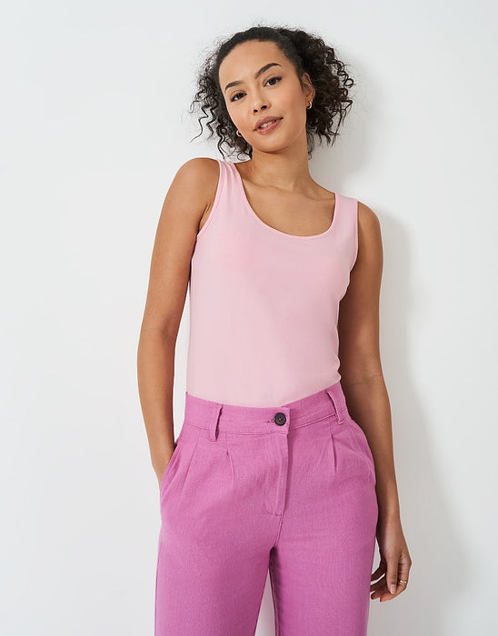 Crew Clothing Women's Classic Vest In Classic Pink