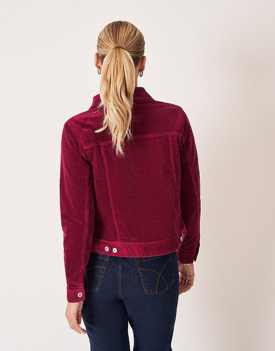 Crew Clothing Women's Cord Western Jacket In Red