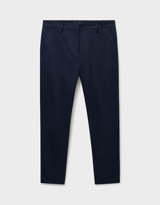 Crew Clothing Women's Garment Washed Chino In Navy