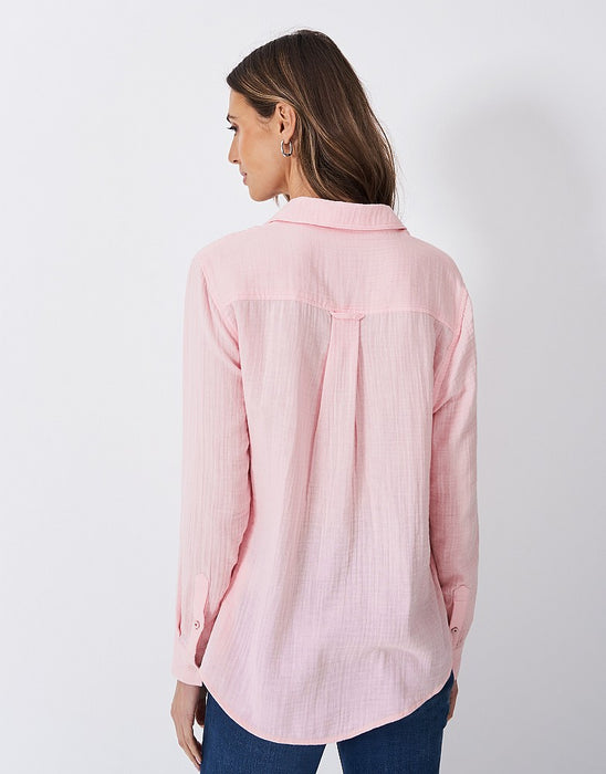 Crew Clothing Women's Harlie Shirt in Rose