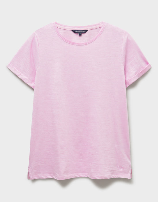 Crew Clothing Women's Perfect Crew Slub T-Shirt In Lavender