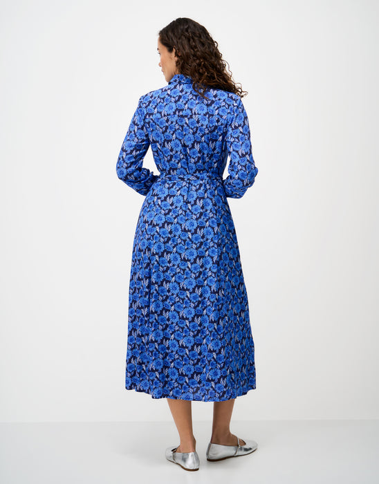 Crew Clothing Women's Sadie Long Sleeve Shirt Dress In Daisy Blue
