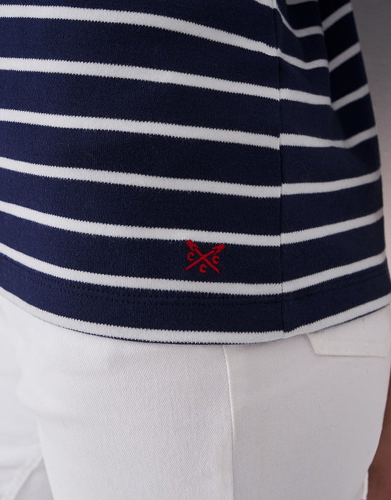 Crew Clothing Women's Ultimate Breton In Navy & White