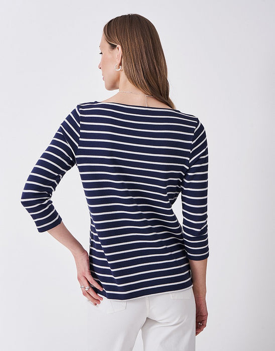 Crew Clothing Women's Ultimate Breton In Navy & White