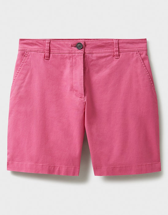 Crew Clothing Women's Pink Chino Shorts
