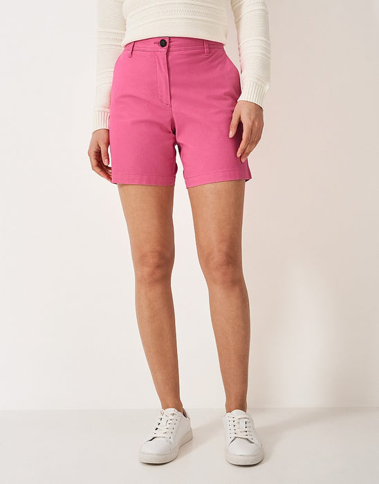 Crew Clothing Women's Pink Chino Shorts