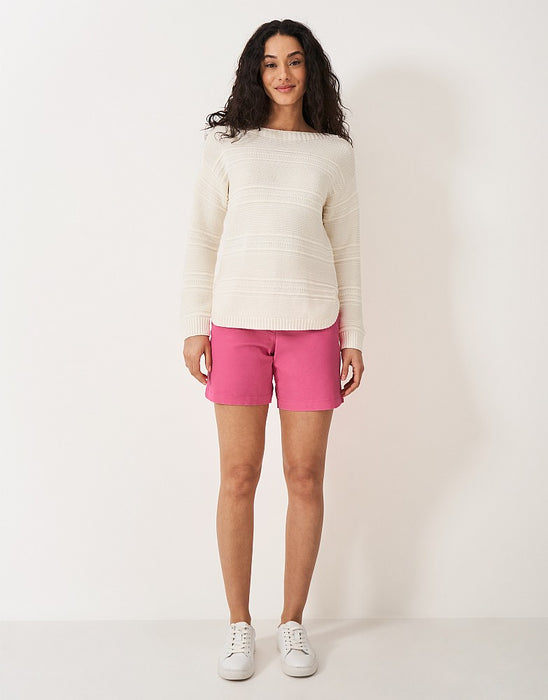 Crew Clothing Women's Pink Chino Shorts