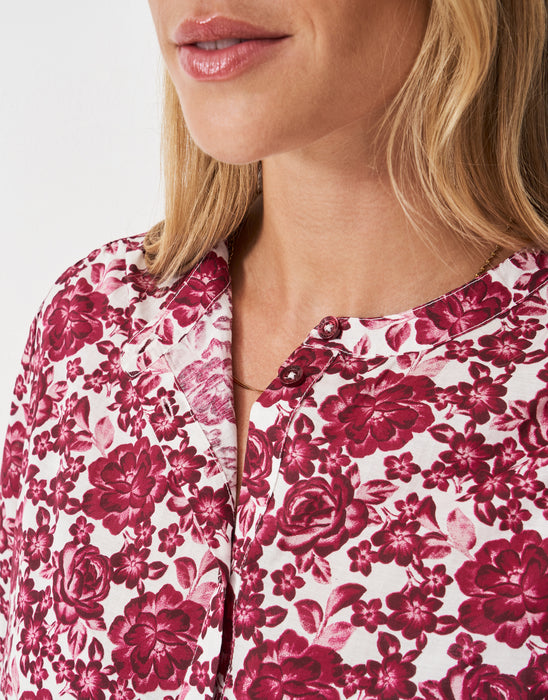 Crew Clothing Women's Lyla Blouse In Red Rose