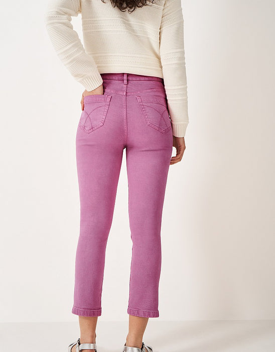 Crew Clothing Women's Pink Cropped Jeans